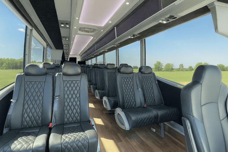 coach bus in Independence