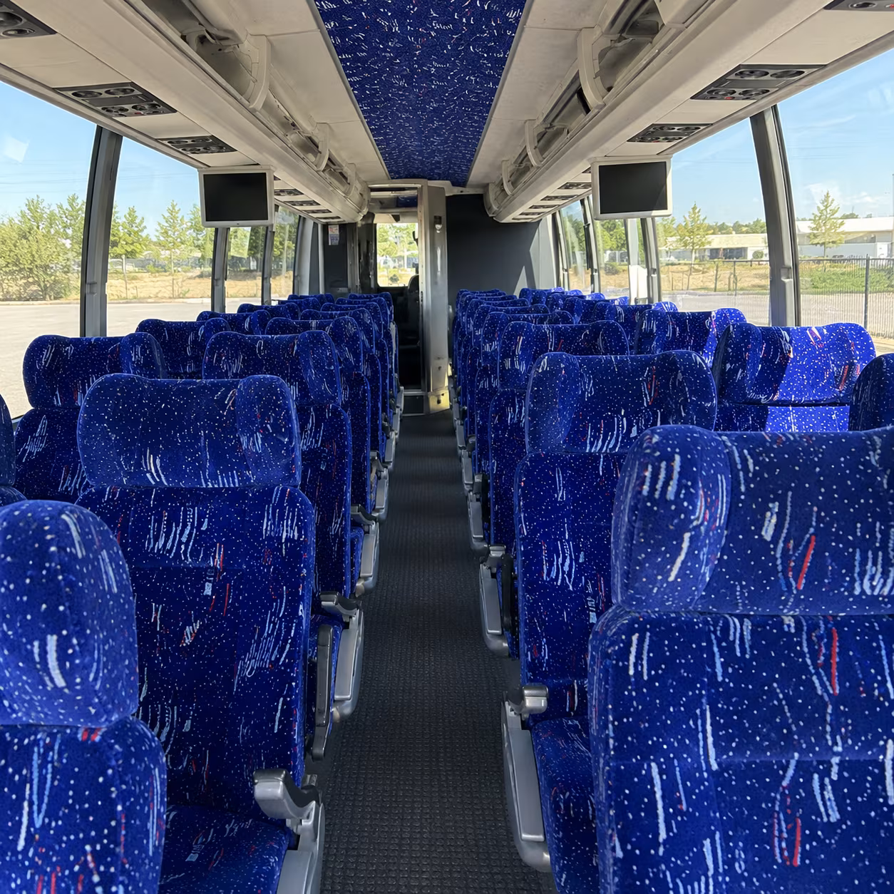 independence charter bus services inside