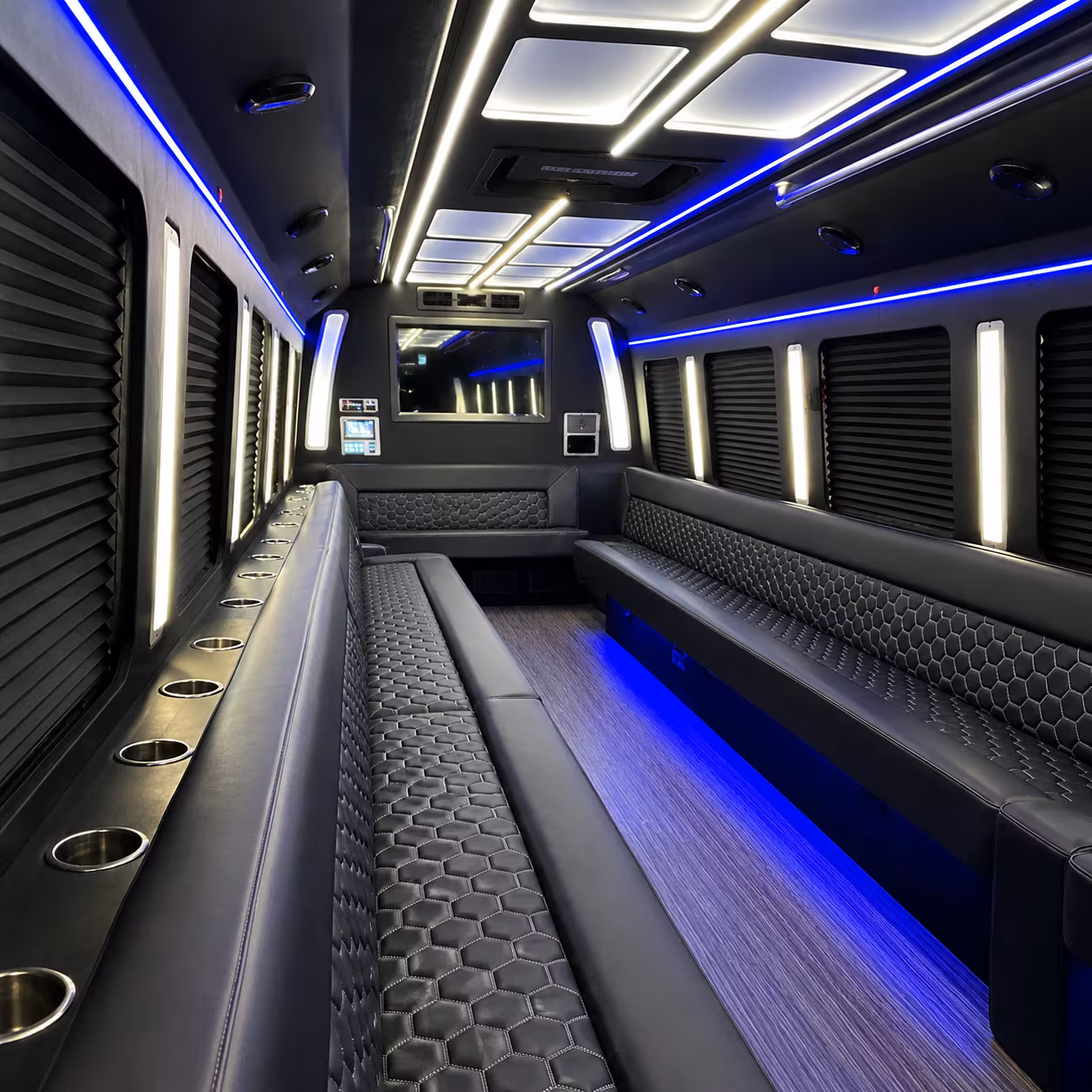 independence corporate retreat shuttle bus rentals