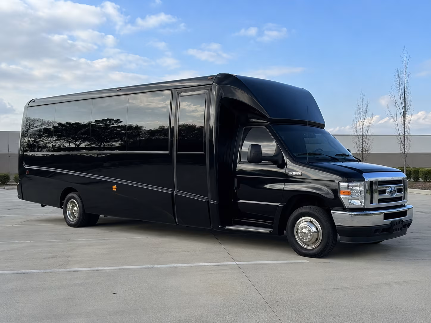 independence parking shuttle and park and ride bus rentals